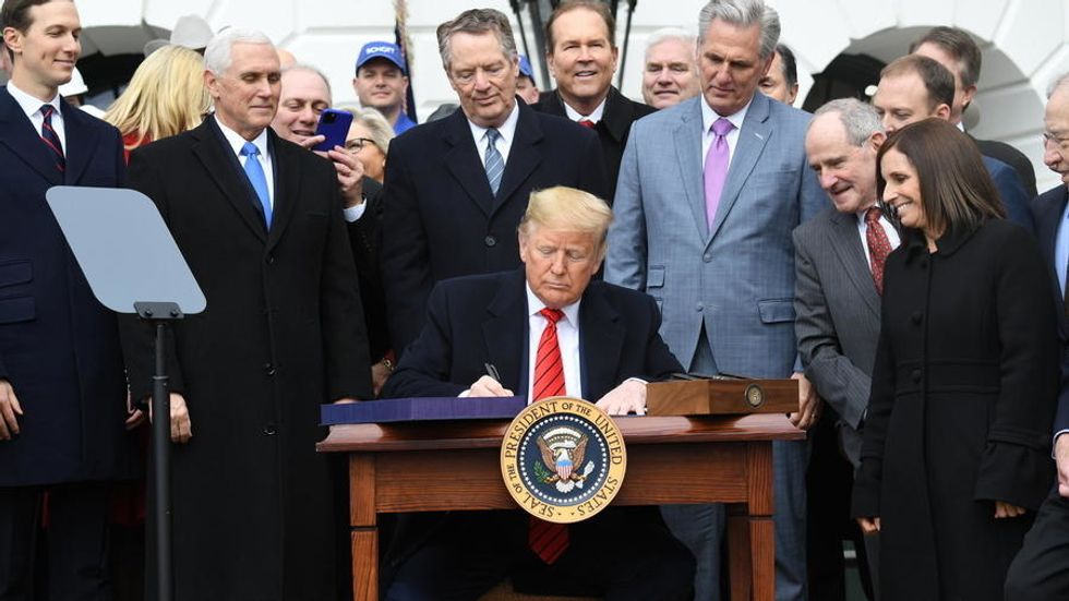 Trump leveled by Dem lawmaker for purging 'disloyal' officials so he can surround himself with a 'team of sycophants'