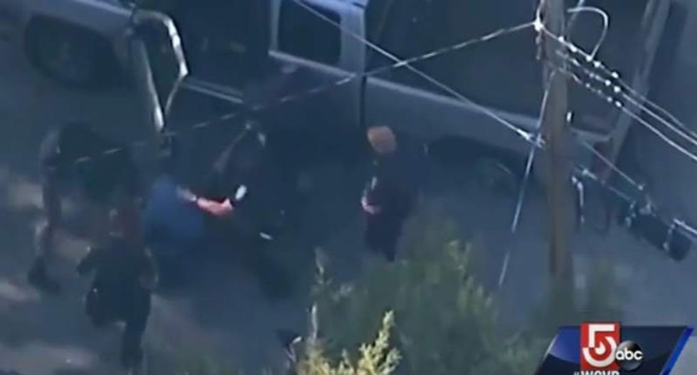 New Hampshire and Mass. troopers off duty after they're caught beating motorist