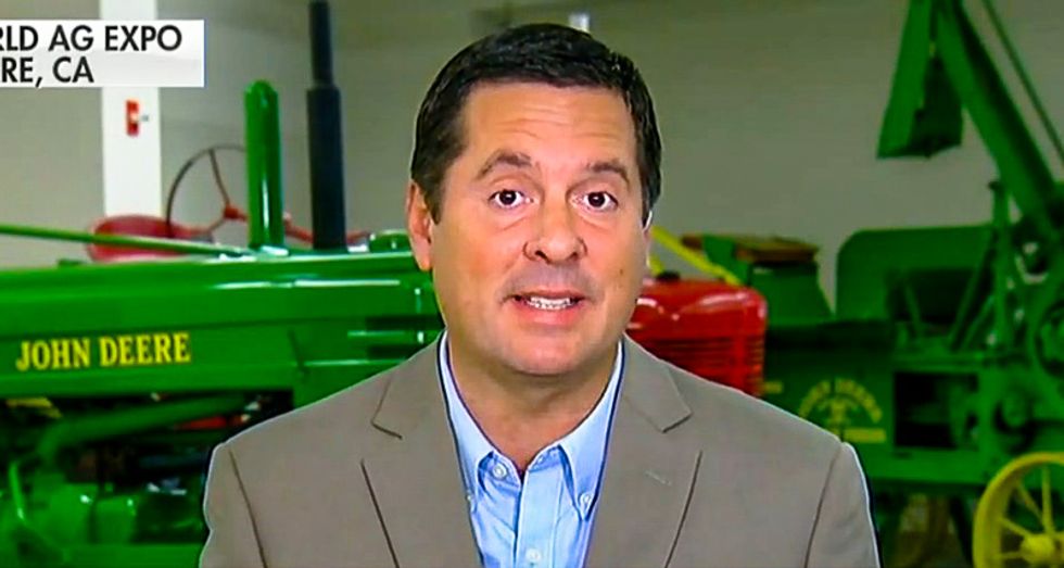 Devin Nunes reportedly ran to Trump to tip him off about classified Russian election tampering analysis