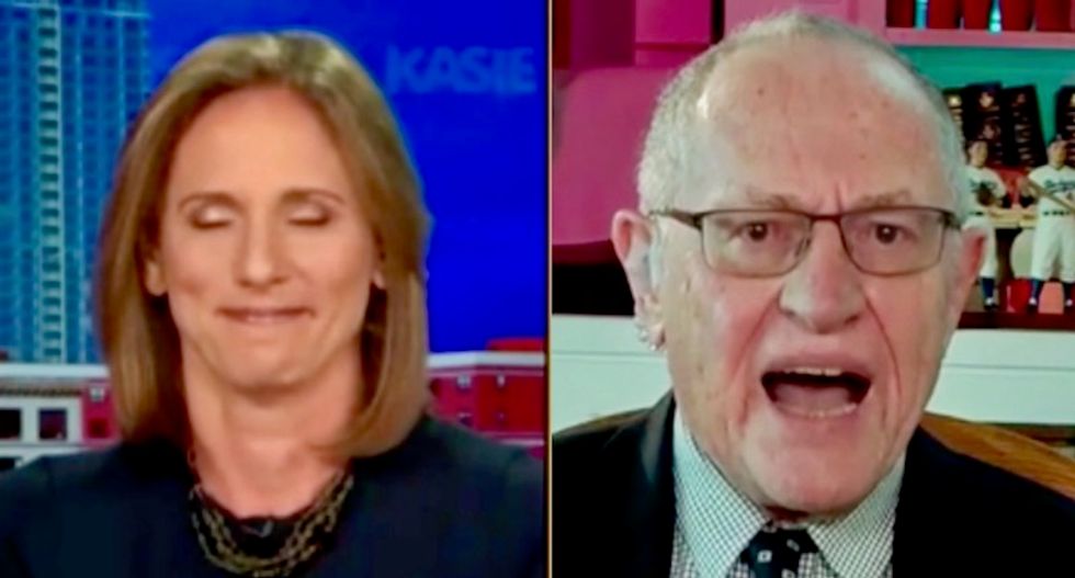 Ex-federal prosecutor can't stop smirking as Alan Dershowitz melts down and calls her a 'McCarthyite' on MSNBC
