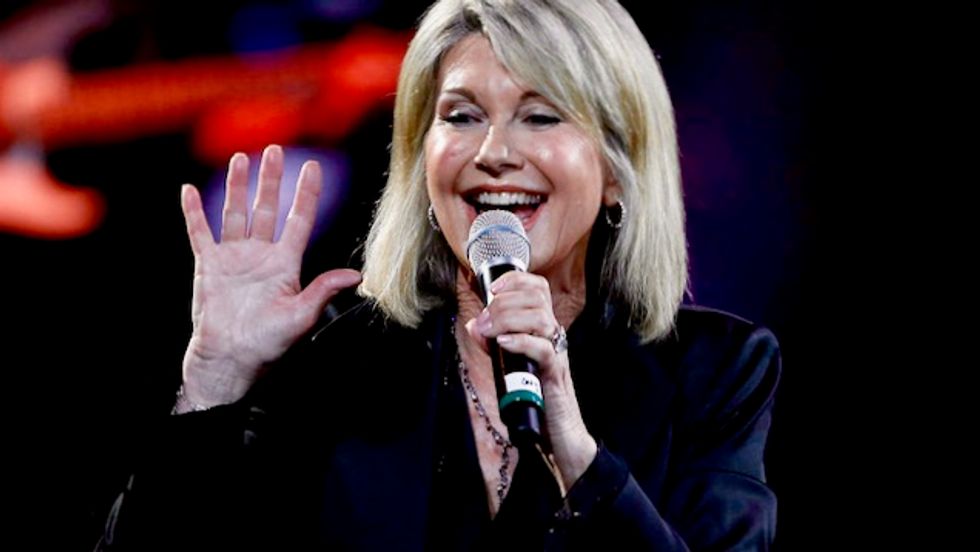 Olivia Newton-John becomes a dame in UK honours list