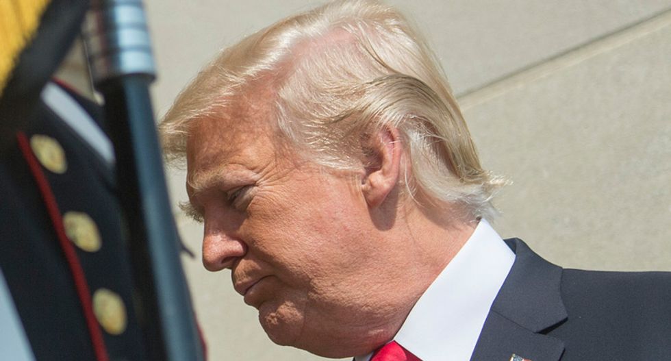 'He's lying again!' Trump busted for bizarre threat against Iran after leaving intel briefing