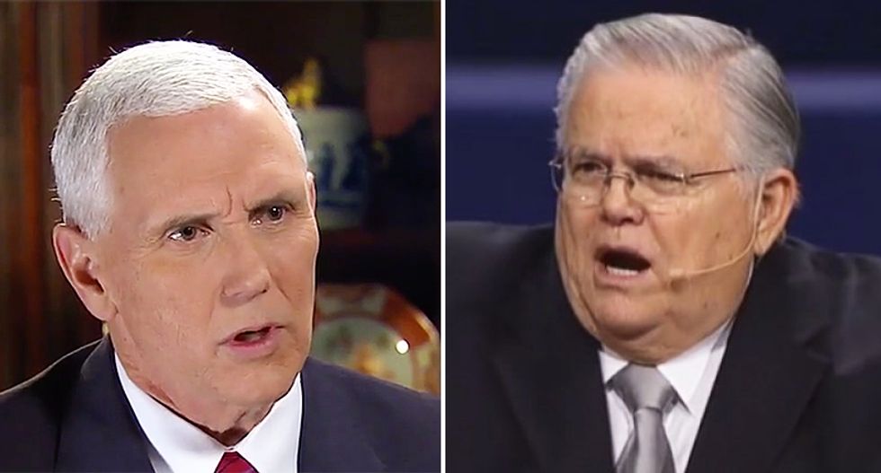Pence to speak at conference hosted by pastor who claimed God created Hitler to hunt down the Jews