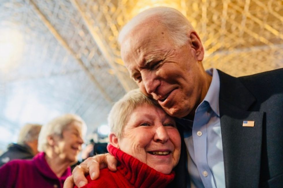 Joe Biden and Pete Buttigieg storm Iowa, rivals stuck in Trump trial