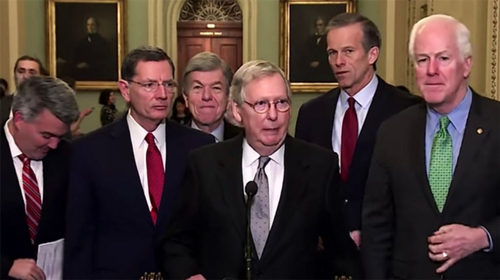 GOP memo warns ‘the Senate Majority is at risk’ as Republicans struggle in four key states