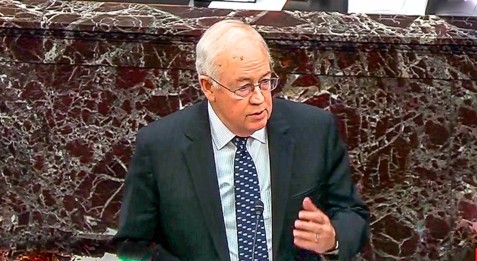 Ken Starr's closing remarks defend Trump by invoking MLK and 'the moral arc of the universe'