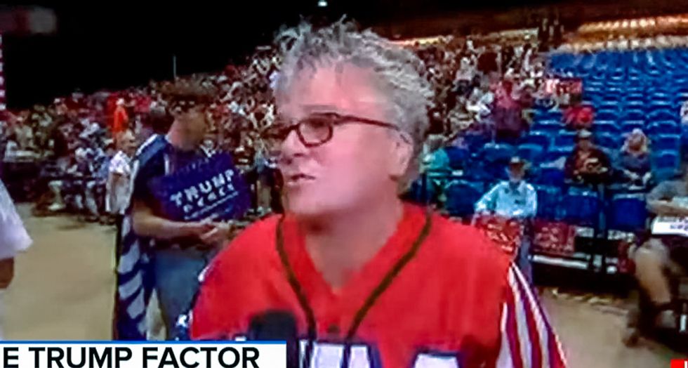 GOP voter tells MSNBC she automatically supports whoever Trump tells her to: ‘Everything he says is true’