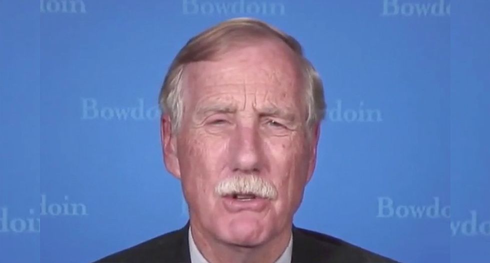 ‘I haven’t heard you speak like that’: MSNBC host shocked as independent senator blasts GOP’s embrace of authoritarianism