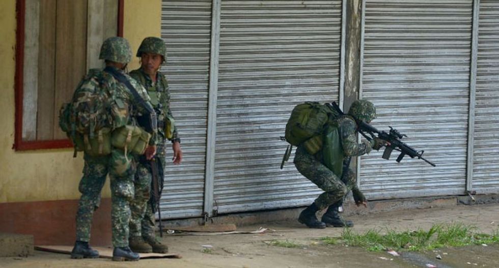 US troops on the ground in war-ravaged Philippine city: military