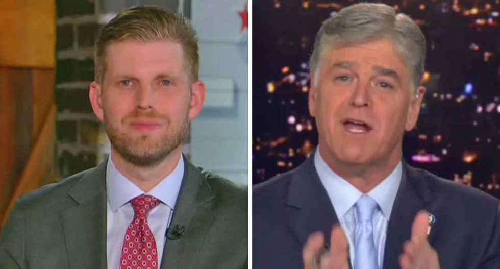 ‘Patriotism is back’: Eric Trump praises his father after nobody took a knee at the Super Bowl
