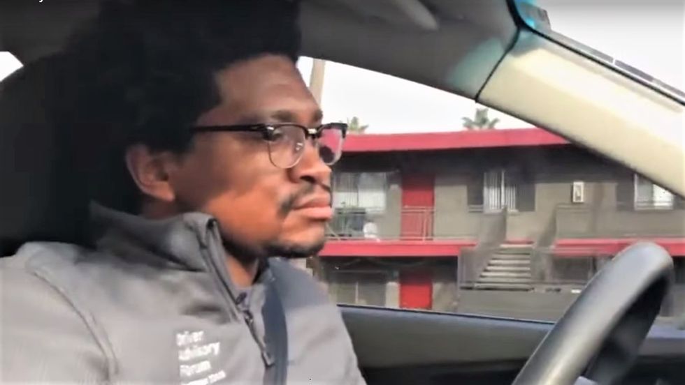 WATCH: White CEO hurls racial slurs at black Uber driver after he asks him to sit in the back seat