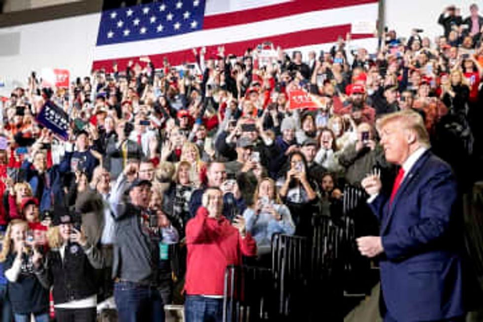 Trump campaign says blue New Jersey is Trump country