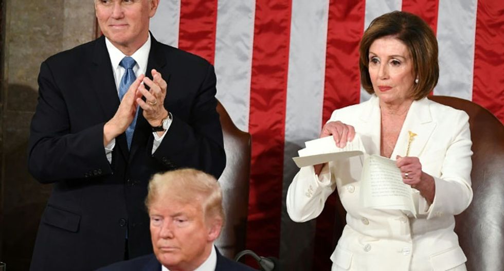 Pelosi steals the show after Trump turns the State of the Union into a carnival act for his MAGA tribe