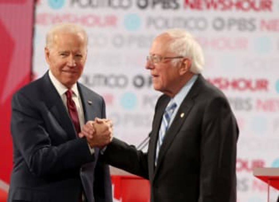 Joe Biden and Bernie Sanders are taking opposite paths to 2020 financial dominance in Pennsylvania
