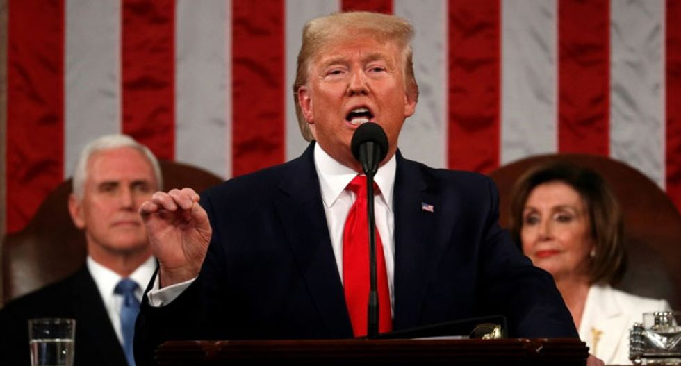 Delusional Trump demands credit for an American comeback that only exists in his addled brain