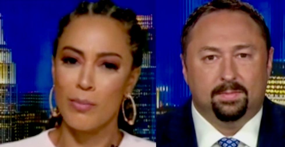 Jason Miller condescendingly mocks Angela Rye as 'Canadian' after she denounces 'bigot' Trump