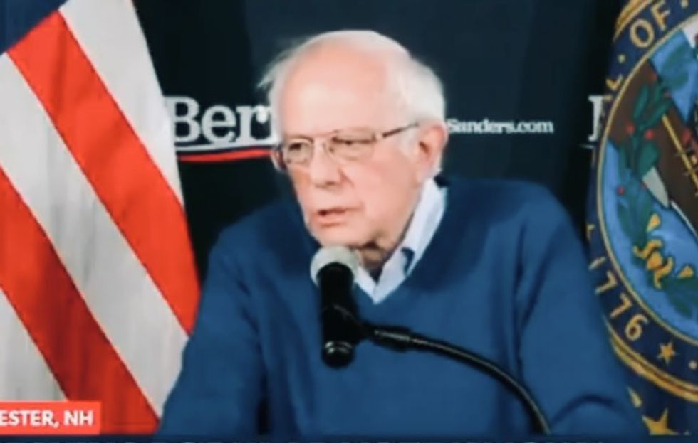 'Because I got 6,000 more votes': Bernie Sanders declares victory in Iowa caucus