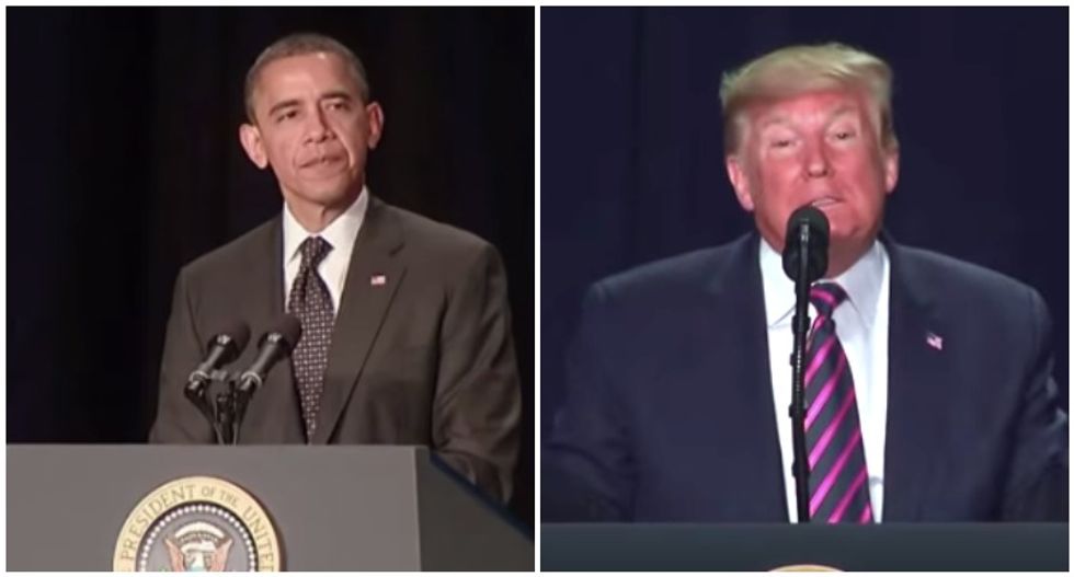 Differences between Obama and Trump at National Prayer Breakfast exposed in Jimmy Kimmel supercut video