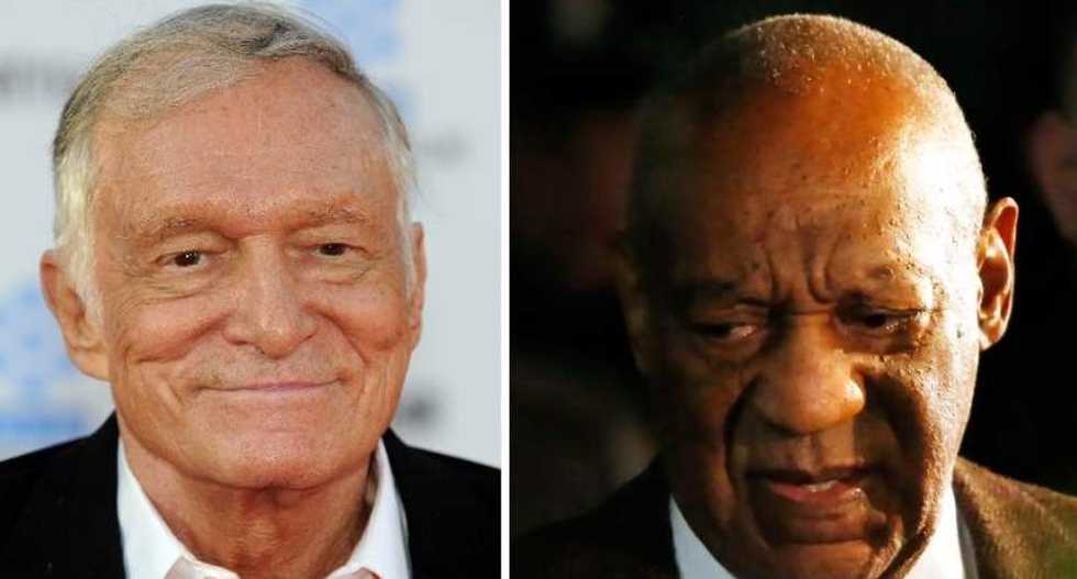 New assault lawsuit accuses Playboy founder Hugh Hefner of encouraging Bill Cosby