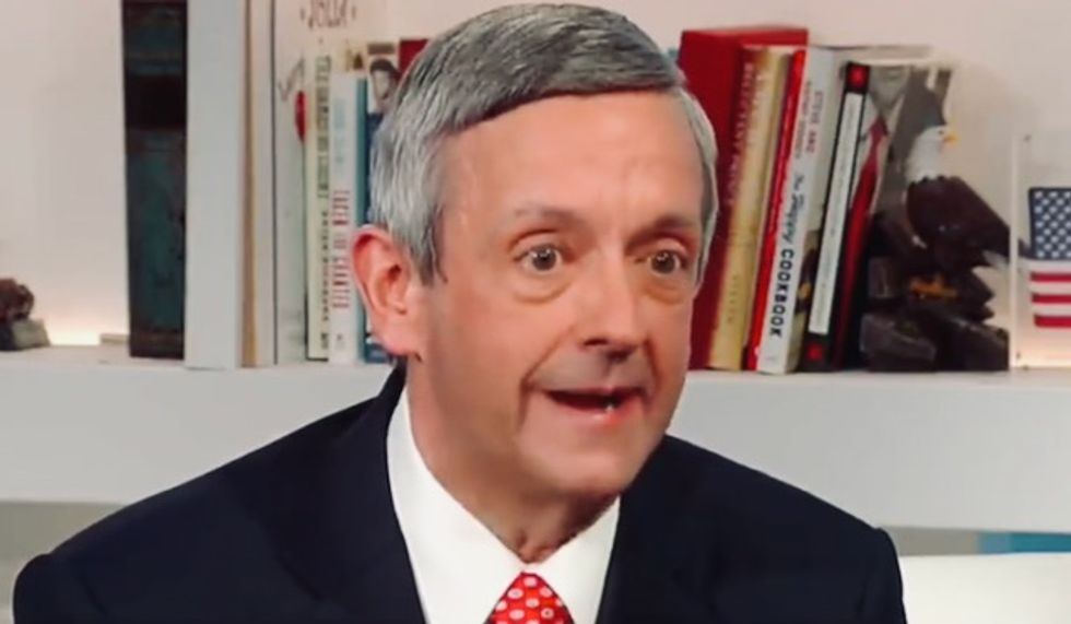 Fox News pastor defends Trump for ignoring Jesus' teachings and attacking Pelosi at National Prayer Breakfast