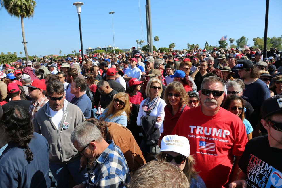Trump supporters funded a private border wall that's already at risk of falling down