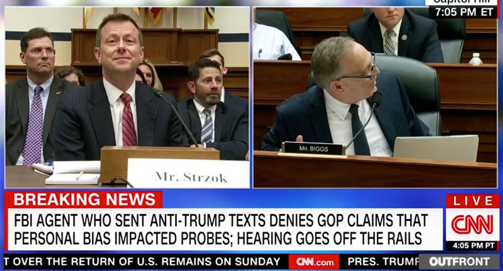Strzok hearing finally spirals into 'You're out of order' -- 'No, you're out order!' chaos after chairman cuts off agent's answer
