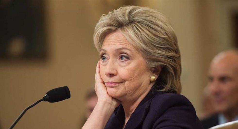 Did a Clinton-hounding conservative group accidentally help Hillary with her FBI interview?