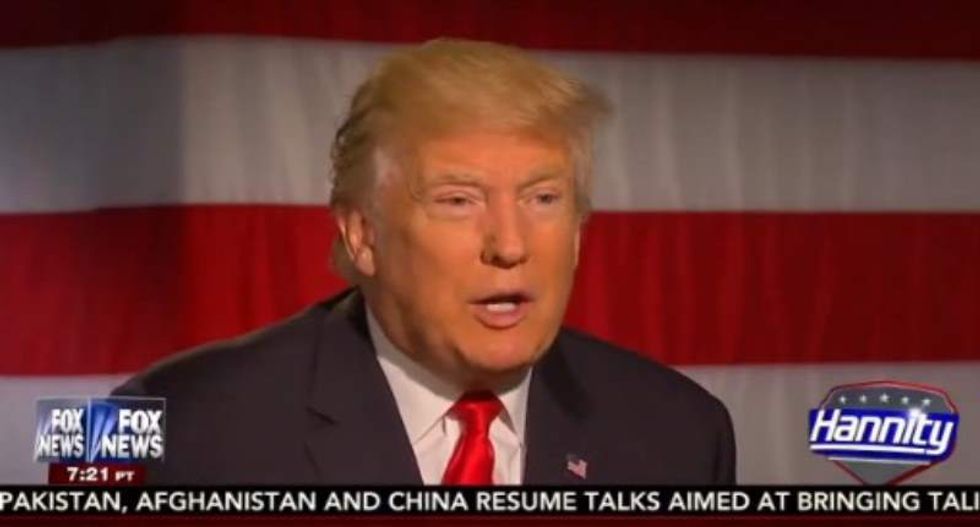 Trump backs out of debate against Sanders after tech company offers to pay for it