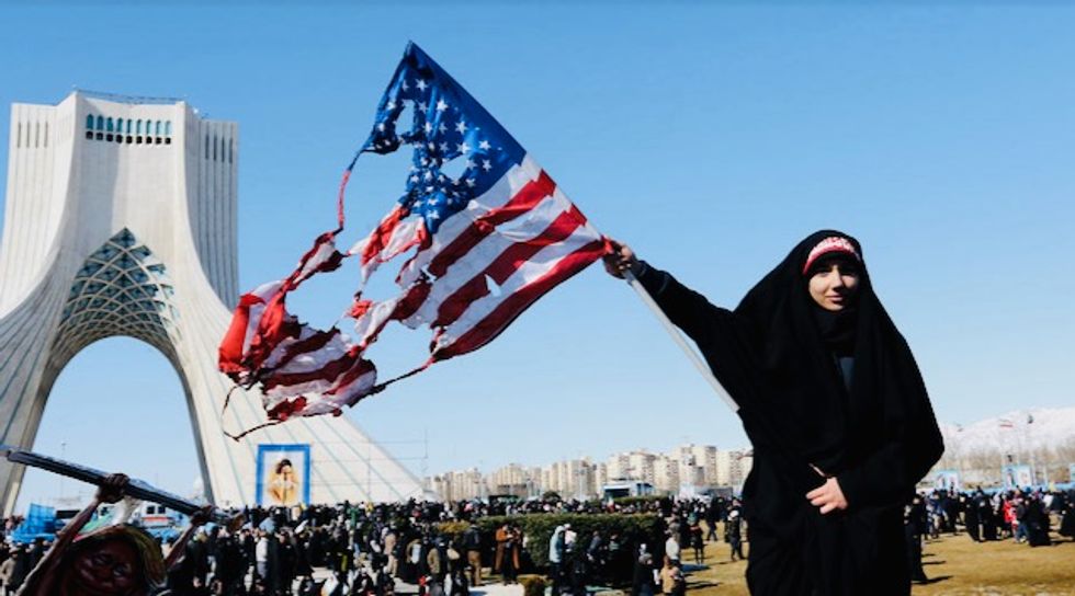 Iran taunts US on anniversary of shah's ouster