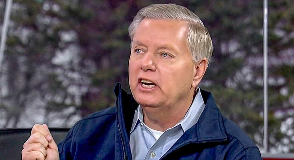 Lindsey Graham lashes out at Mattis for criticizing Trump -- and suggests he's been duped by the 'liberal media'