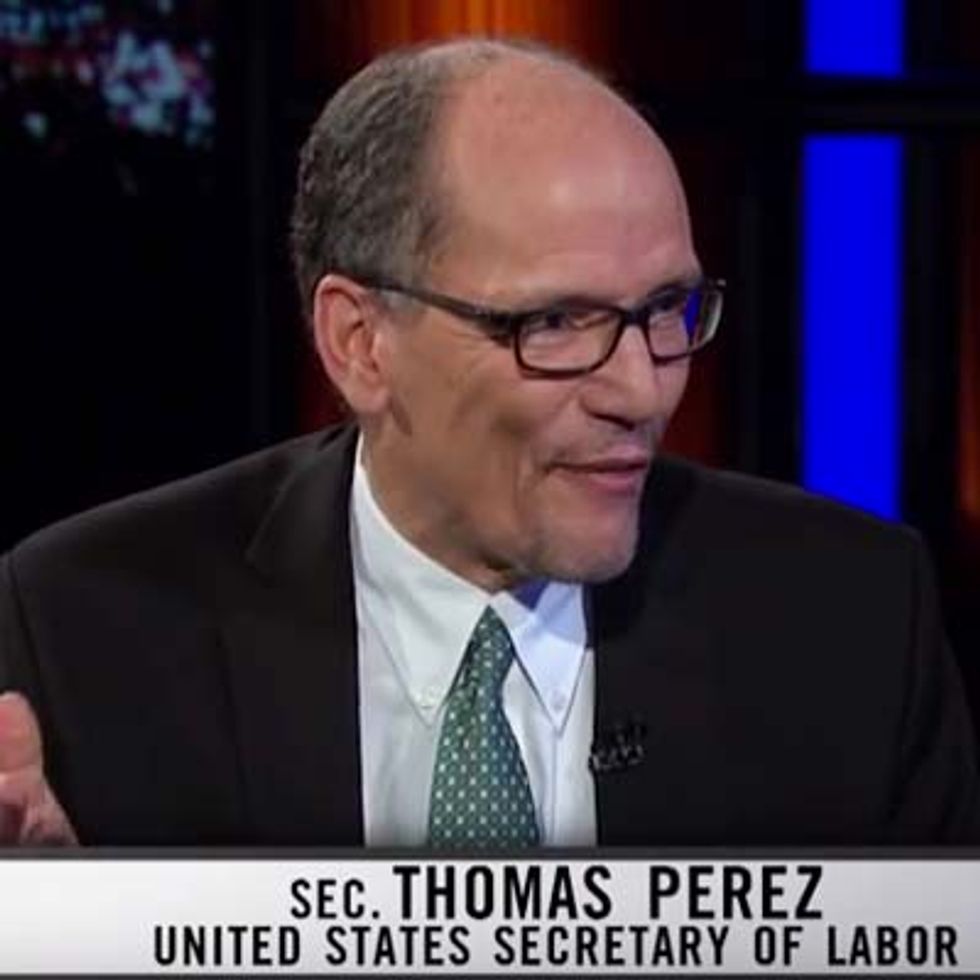 'Tom Perez has guts': US labor secretary being eyed as Clinton's running mate