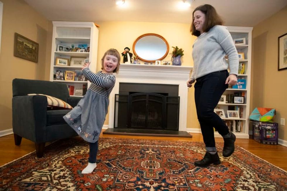 A 6-year-old with Down syndrome pointed a finger gun at her teacher and said 'I shoot you' -- her school called the cops