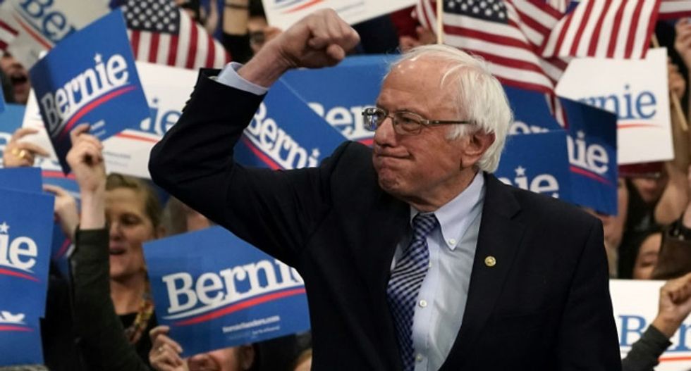 Bloomberg and Biden attack Sanders supporters' 'Trump-like' tactics