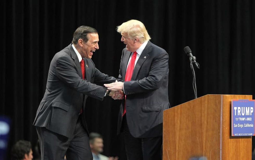 Trump has become the defining factor in the race to replace humiliated California congressman Duncan Hunter