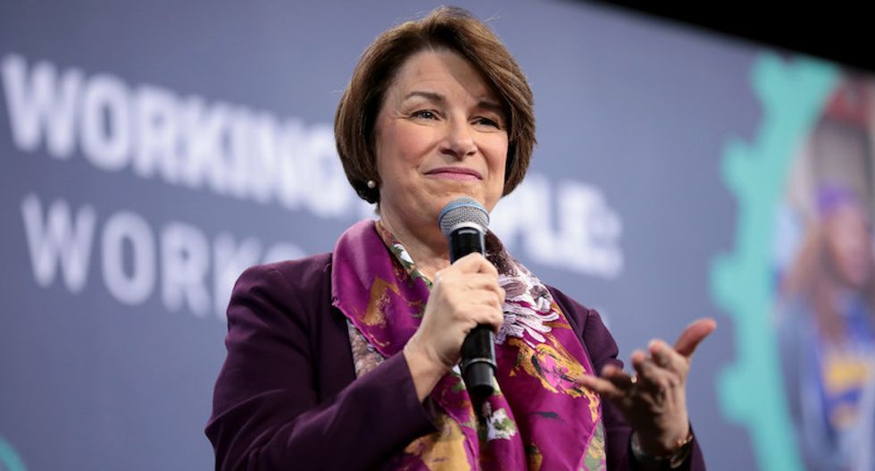 Amy Klobuchar shredded for trying to relate to union audience by saying her 'name in Spanish class was Elena'