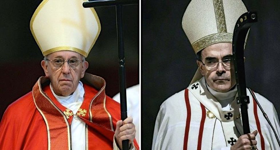 Pope under fire for meeting French cardinal accused of sex abuse cover-up