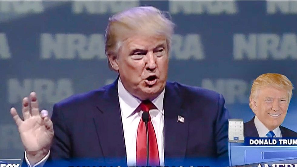 Donald Trump: 'I'm not advocating guns in classrooms' but 'teachers should have guns in classrooms'