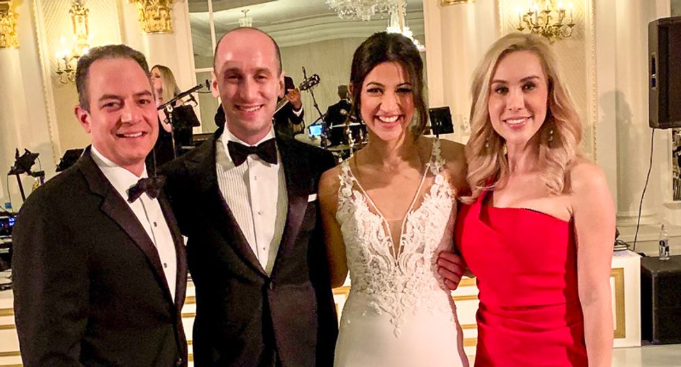 ‘Monsters’: Internet brutally blasts ‘baby-cager’ Stephen Miller and wife Katie as they celebrate their newborn child