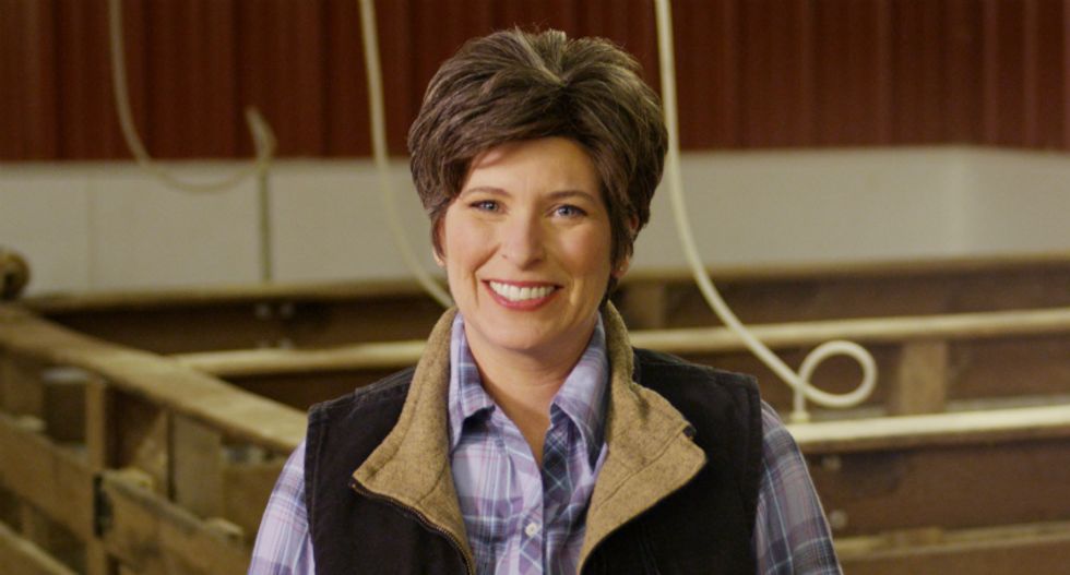 Iowa GOP Senator Joni Ernst gets busted lying about taking millions from the NRA