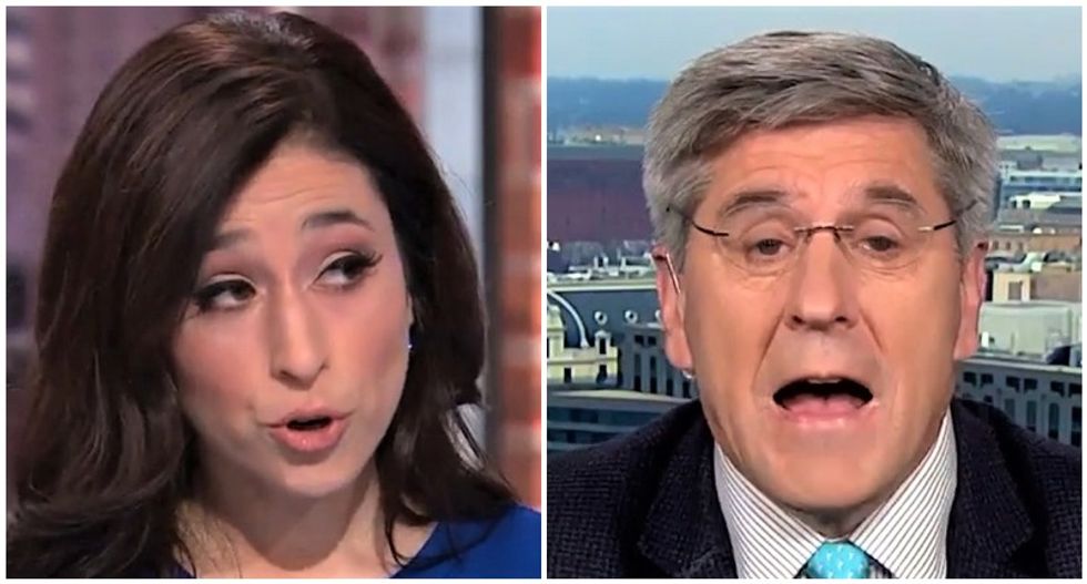 Ex-Trump adviser flails wildly after CNN guest dismantles his 'best economy ever' talking points