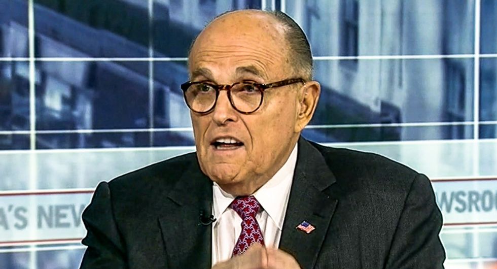 Trump’s favorite right-wing outlet scrambles to remove stories about Russian agent tied to Rudy Giuliani’s smear campaign