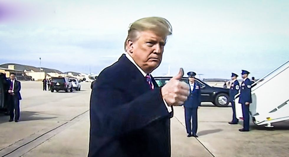 Donald Trump: 'I'm actually, I guess, the chief law enforcement officer of the country'