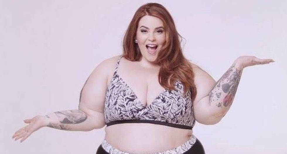 Facebook under fire after banning plus-sized model's picture over 'health and fitness policy'