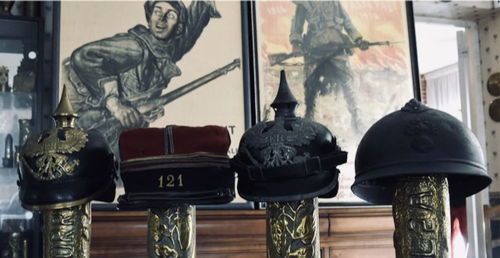 Helmet used by French Soldiers in World War I was better blast protection than new American model: study