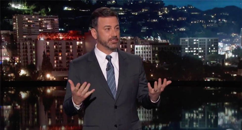 Jimmy Kimmel mocks Trump family’s Easter Egg Roll: ‘He even met a nice kid named Barron’