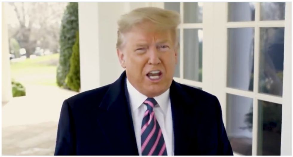 'You bankrupted them before you bailed them out': Twitter fires back at Trump video praising farmers