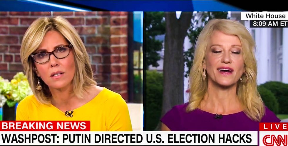WATCH: Kellyanne Conway frantically avoids ‘Russia, Russia’ questions in tense CNN interview