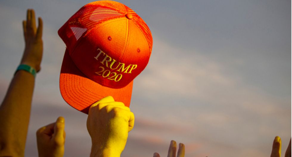 'Trump 2020' emblazoned hay bales burned to the ground by vandals