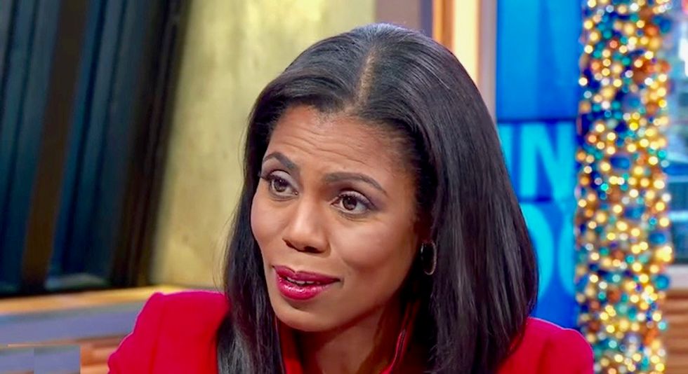 Fired Trump aide Omarosa drops hint to reporters looking for White House-Saudi financial link
