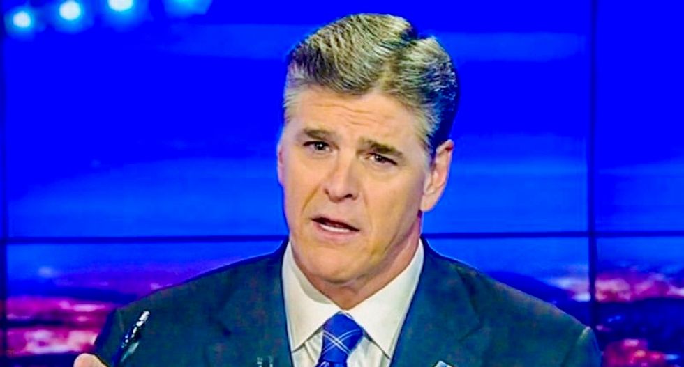 Hannity whines 'everyone is going insane' about revelation he is secret client of Michael Cohen